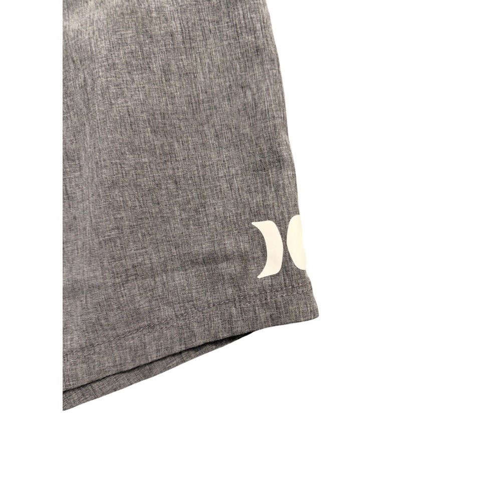 Hurley Boys Gray Heathered Performance Walk Shorts Size Medium 10-12Y - Picture 3 of 7